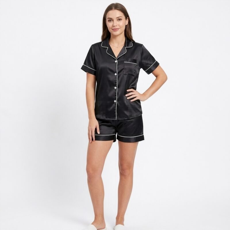 Pijama Para Mujer Camisa Manga Corta y Short