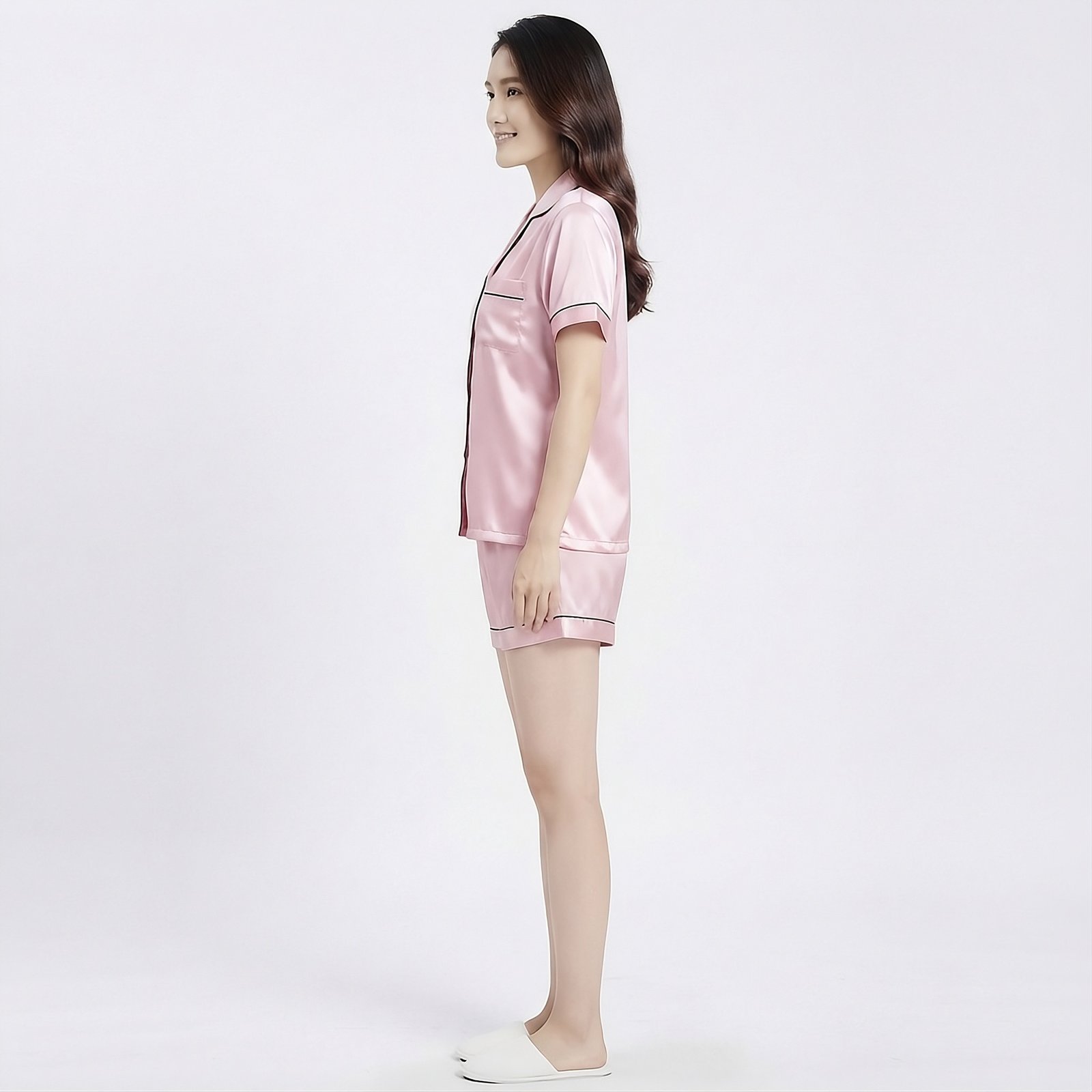Pijama Para Mujer Camisa Manga Corta y Short - Imagen 14